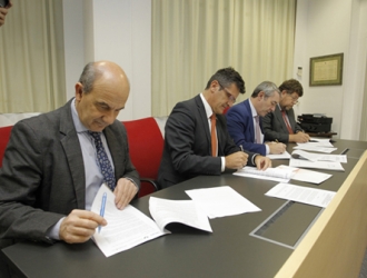 convenio con el Centro Vasco de Matemáticas Aplicadas (BCAM) y la Fundación Tecanalia