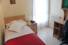 Dormitorio de la Residencia Stma. Trinidad de Bilbao