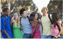 Jóvenes y la Residencia universitaria Stma. Trinidad de Bilbao